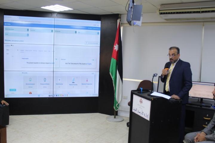 إطلاق  نظام برمجي متطور ينظم بيانات الطقس بالأردن