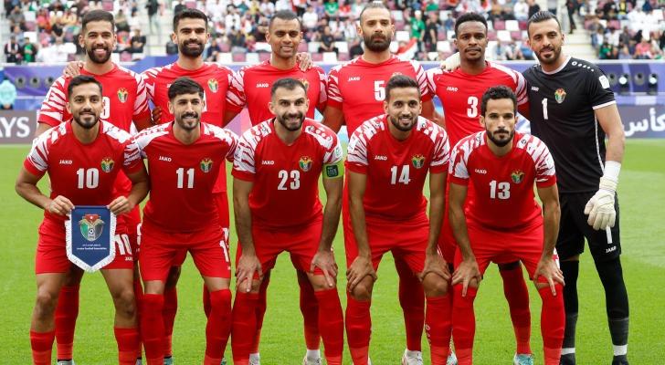 منتخب النشامى لكرة القدم يصل إلى الكويت