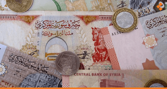 ارتفاع الليرة السورية مقابل الدولار