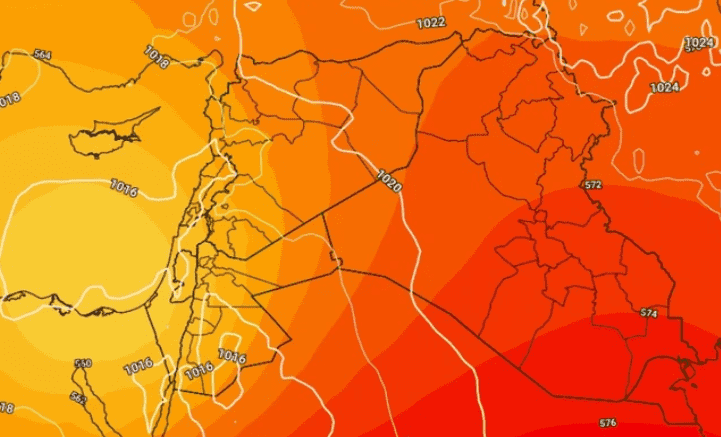 طقس بارد بالأردن متبوع بعدم استقرار جوي