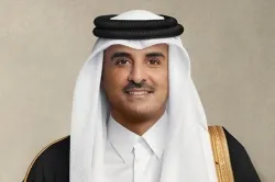 امير قطر في دمشق